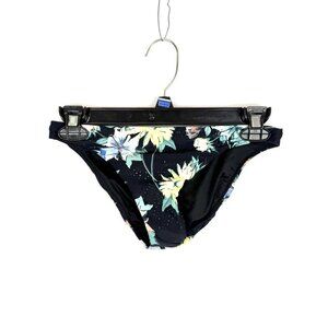 O’Neill Women’s Black Floral Bikini Bottom Size S